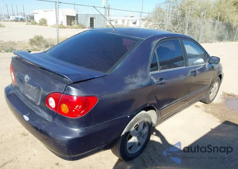 2003 Toyota Corolla Le z USA, uszkodzony, nr VIN 1NXBR32E83Z134613